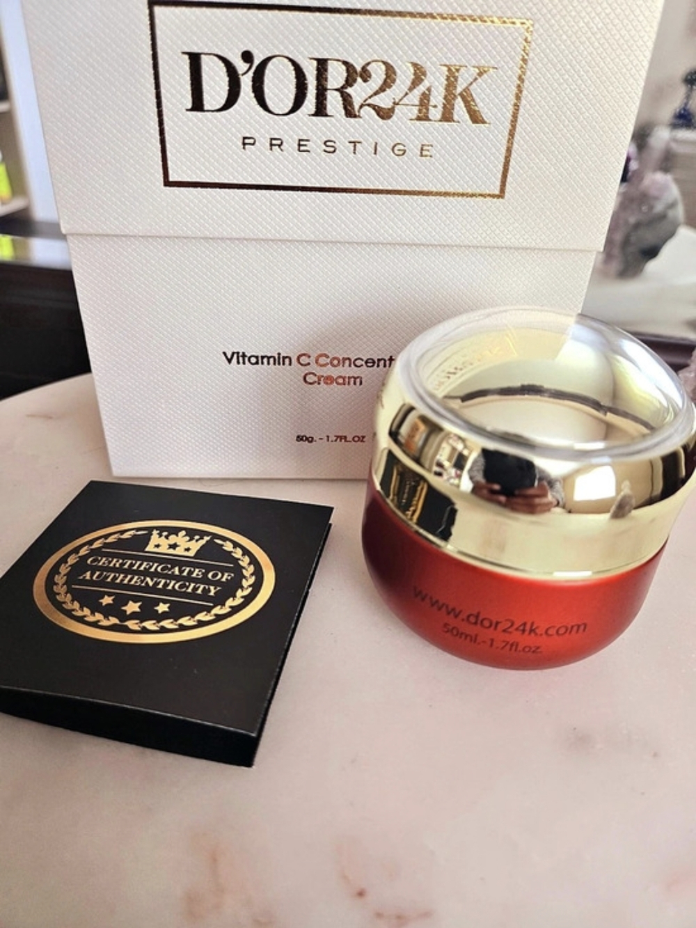 D’OR24K Vitamin C Concentrated Cream 1.7 oz NWT